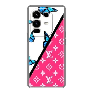 Бренднові Чохли для Infinix Note 50 Pro Plus - (PREMIUMPrint) (Мода LV)