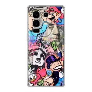 Чохли з крутими принтами для Infinix Note 50 Pro Plus - (PREMIUMPrint) (Monopoly man)