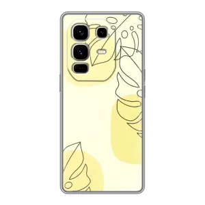 Чохол з принтом «Жовта монстера арт» для Infinix Note 50 Pro Plus