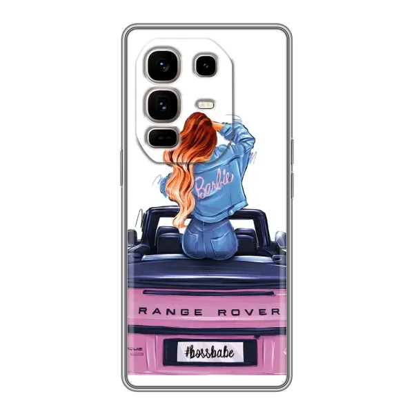 Чохол з принтом «На машині» для Infinix Note 50 Pro Plus