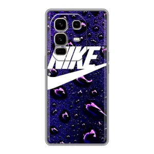 Чохол для Infinix Note 50 Pro Plus - з принтом Найк (AlphaPrint) (Найк принт)