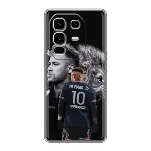 Чохол Неймар для Infinix Note 50 Pro Plus (AlphaPrint) (Неймар Лев)
