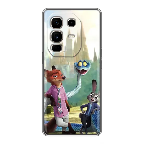Чохол з принтом «Герої мультфільму Зоотрополіс» для Infinix Note 50 Pro Plus