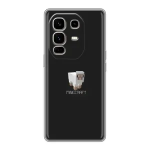Чохол Майнкрафт на Infinix Note 50 Pro Plus (AlphaPrint) Minecraft (Овечка Майнкрафт)