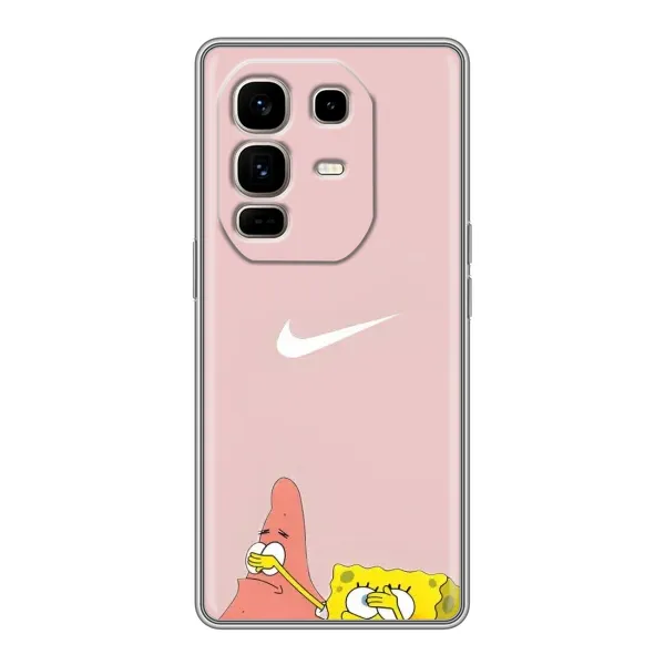 Чохол з принтом «Патрік і Губка» для Infinix Note 50 Pro Plus
