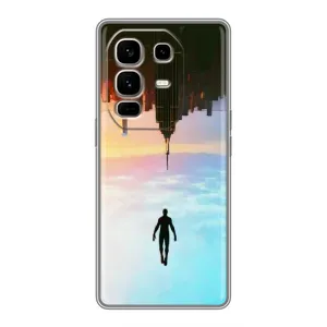 Чохол з людиною павуком для Infinix Note 50 Pro Plus - (AlphaPrint) (Людина павук)