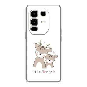 Чохли для мами на Infinix Note 50 Pro Plus (Оленята мама і малюк)
