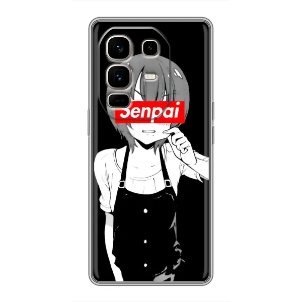 Чохол з принтом «Senpai» для Infinix Note 50 Pro Plus