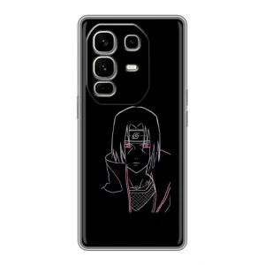 Чохли на тему: Ітачи Учіха для Infinix Note 50 Pro Plus (AlphaPrint) (силует Ітачі)