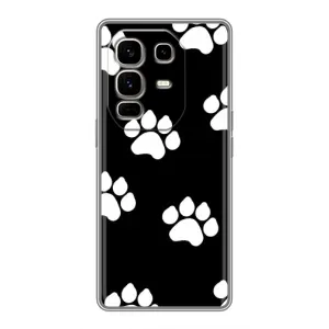 Чохли з собаками для Infinix Note 50 Pro Plus (VPrint) (Сліди собаки)