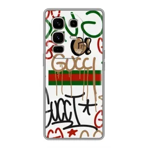 Бренднові Чохли для Infinix Note 50 Pro Plus - (PREMIUMPrint) (Стиль GUUCI)