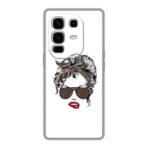 Чохли Луі Вітон для Infinix Note 50 Pro Plus (AlphaPrint - LOUIS VUITTON) (стильна з луі вітон)