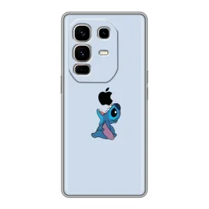 Чохол з принтом Стіч на Infinix Note 50 Pro Plus (Stitch apple)