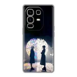 Чохли Венсдей на Infinix Note 50 Pro Plus Уенсдей (AlphaPrint) (Венздей та Інід)