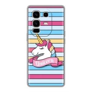 Чохол для Ноте 50 Про Плюс - (Єдинорожки - Новинки) (AlphaPrint) (Unicorn)