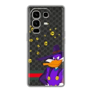 Бренднові Чохли для Infinix Note 50 Pro Plus - (PREMIUMPrint) (Утка Гуччі)