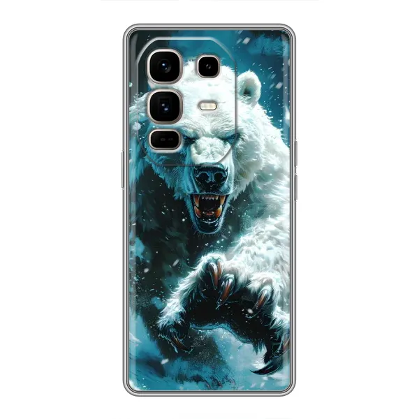 Чохол з принтом «Полярний ведмідь» для Infinix Note 50 Pro Plus