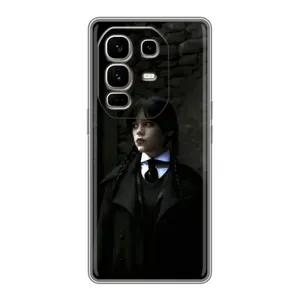 Чохол з дизайном Венздей 2 на Infinix Note 50 Pro Plus (Темний стиль Венздей)