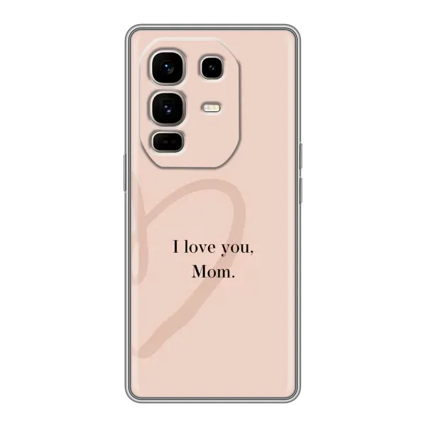 Чохол з принтом «Серце мамі» для Infinix Note 50 Pro Plus