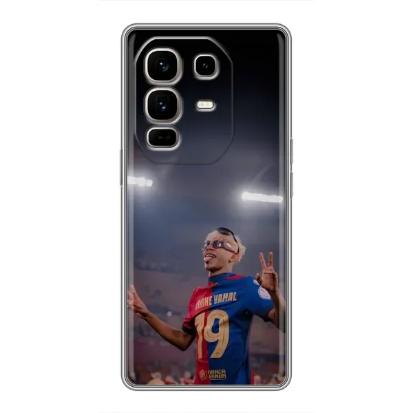 Чохол з принтом «Ямаль на стадіоні» для Infinix Note 50 Pro Plus