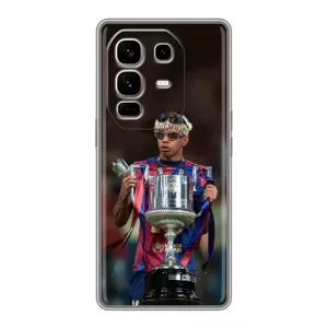 Чохол з футболістом Ламін Ямаль Infinix Note 50 Pro Plus (Ямаль з кубком)