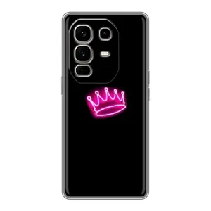 Чохол з Короною Ноте 50 Про Плюс - (AlphaPrint) (Яскрава корона)