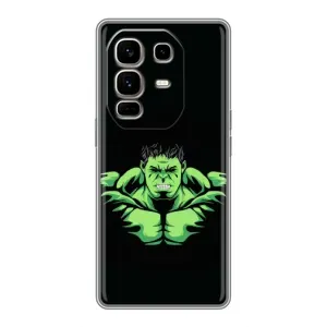 Чохли з героями Марвел Infinix Note 50 Pro Plus (VPrint) (Зелений Халк)