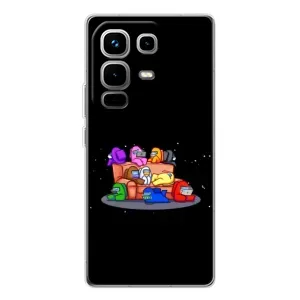 Чехол Амонг Ас для Infinix Note 50 Pro (AlphaPrint) (Амонг-ас)