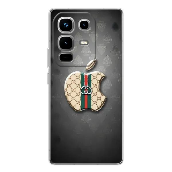 Чехол с принтом «Apple gucci» для Infinix Note 50 Pro