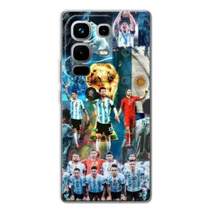 Чохли Мессі для Infinix Note 50 Pro (AlphaPrint) (Аргентина Мессі)