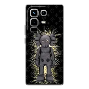 Чохли для Infinix Note 50 Pro - Bearbrick Louis Vuitton (PREMIUMPrint) (Bearbrick LV)