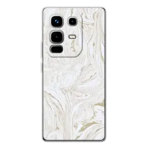 Мраморний чехол на Infinix Note 50 Pro (VPrint) (Білий мрамор)