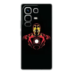 Чохли з героями Марвел Infinix Note 50 Pro (VPrint) (Залізна людина)
