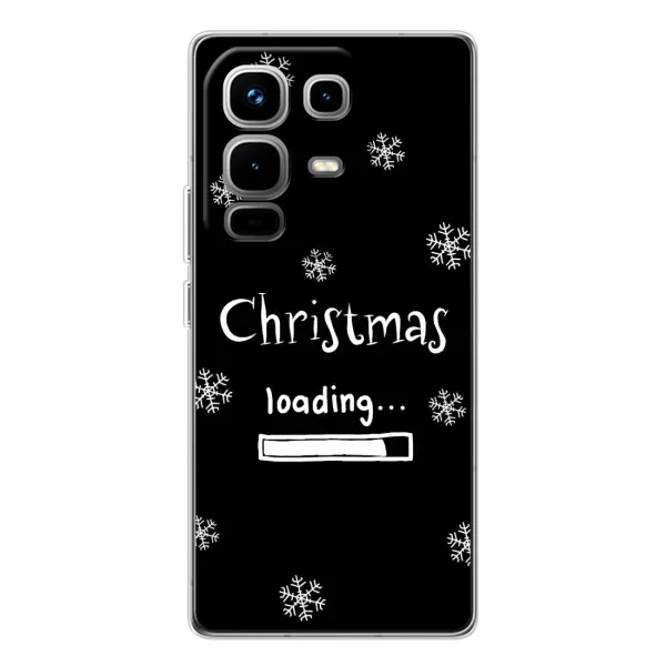 Чохол з принтом «Christmas loading» для Infinix Note 50 Pro