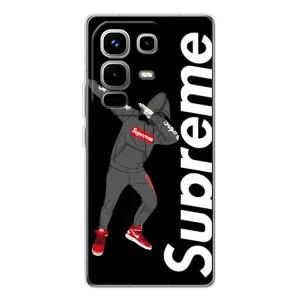 Чеохол для Infinix Note 50 Pro з картинкою Supreme (AlphaPrint) (Деб Супрім)