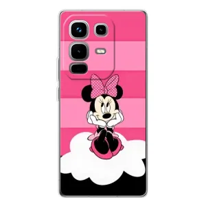 Міккі Маус чохол для Infinix Note 50 Pro (AlphaPrint - Мультяшні) (Дівчинка Maus)