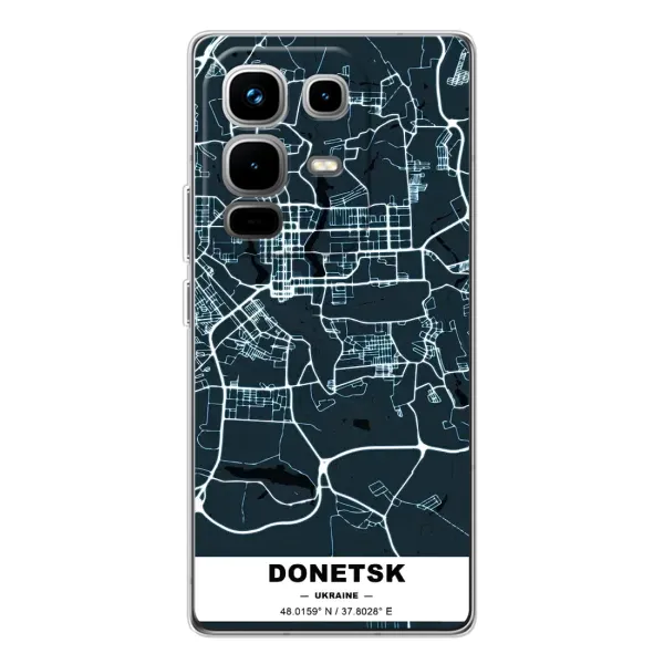 Чехол с принтом «Донецк» для Infinix Note 50 Pro