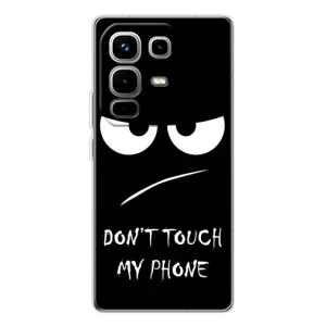 Чохол для Ноте 50 Про - (AlphaPrint) з принтом (ТОП продажів) (Dont Touch)