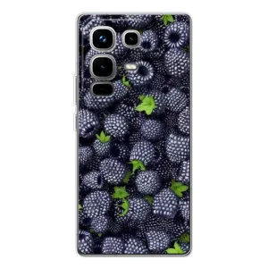Чохли з фруктами для Infinix Note 50 Pro (VPrint) (Ожина)