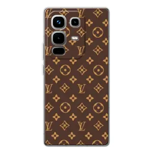 Чохли Луі Вітон для Infinix Note 50 Pro (AlphaPrint - LOUIS VUITTON) (фон LOUIS VUITTON)