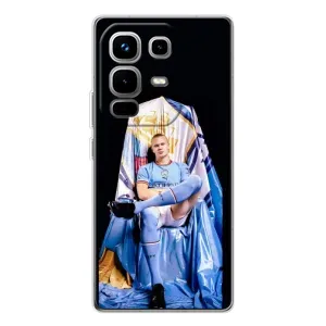 Чохли з футболістом Ерлінг Холанд для Infinix Note 50 Pro (AlphaPrint) (футболіст Холанн)