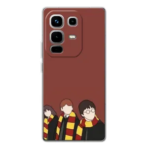 Чохли з Гаррі Поттером для Infinix Note 50 Pro (AlphaPrint) (Гарі з друзями)