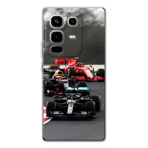 Чехол с принтом «Гонка Формула 1» для Infinix Note 50 Pro