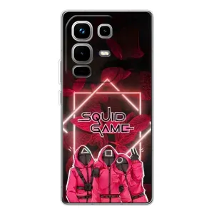 Чехол с принтом «Охранники Игра кальмара» для Infinix Note 50 Pro