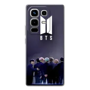 Чохли BTS для Infinix Note 50 Pro (AlphaPrint) (Група BTS)