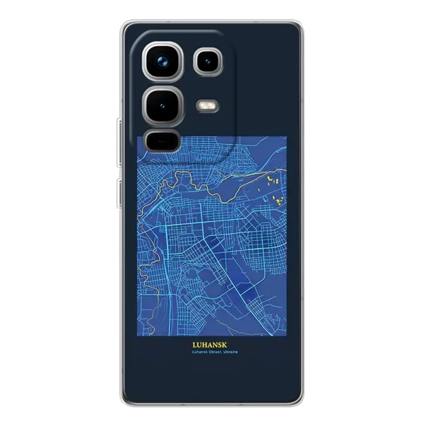 Чехол с принтом «Гуганск» для Infinix Note 50 Pro