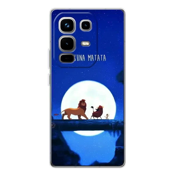 Чехол с принтом «Хакуна Матата» для Infinix Note 50 Pro Чехол с принтом «Хакуна Матата» для Infinix Note 50 Pro