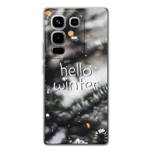 Новорічні, Святкові Чохли для Infinix Note 50 Pro - 2024 год (Hello winter)