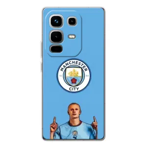 Чохли з футболістом Ерлінг Холанд для Infinix Note 50 Pro (AlphaPrint) (Холанд Манчестер Сіті)