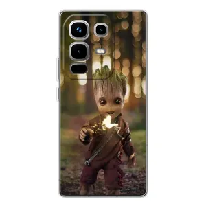 Чохол МАРВЕЛ для Ноте 50 Про (AlphaPrint) (I am Groot)